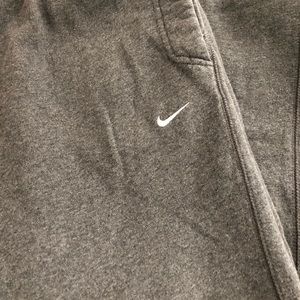 Charcoal gray Nike sweats